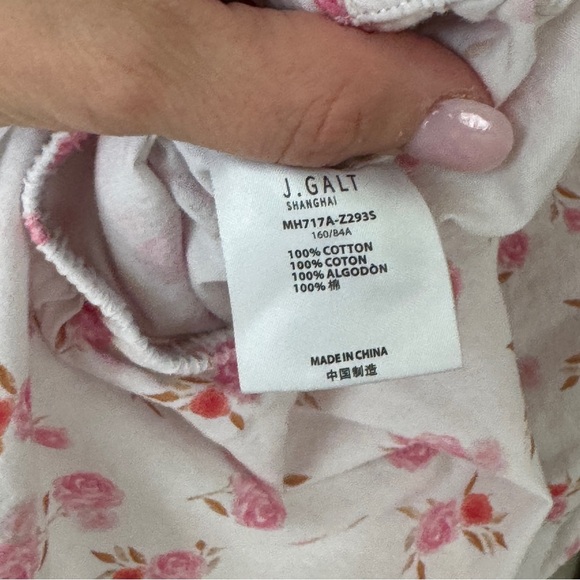 John Galt Brandy Melville Keira Boxer shorts micro mini roses print floral block - Picture 6 of 7